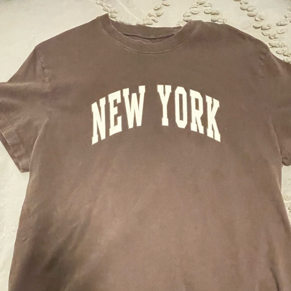 Brown pacsun New York t-Shirt